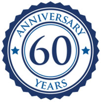 60 year anniversary emblem