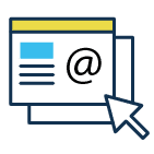 Email window symbol