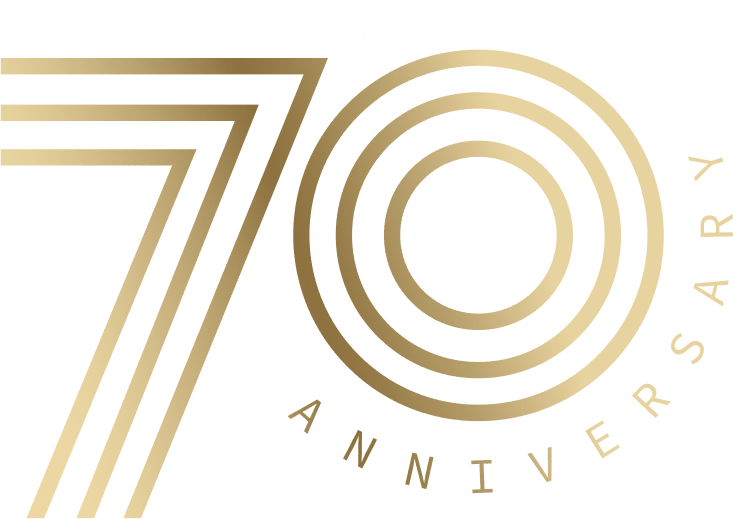 Deseret First Credit Union 70th Anniversary logo